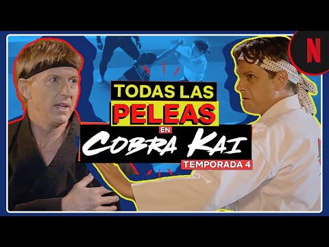 Lo nuevo en #Netflix Todas las peleas en Cobra Kai temporada 4