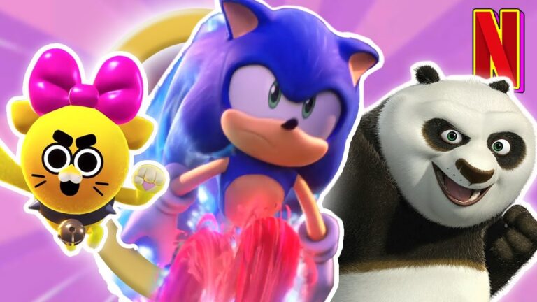 Lo nuevo en #Netflix Sonic Prime, Kung Fu Panda y más | Avance de series animadas | Netflix