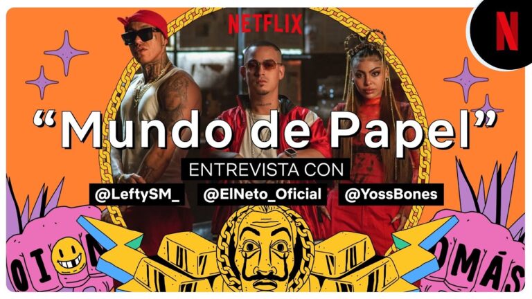 Lo nuevo en #Netflix Neto Peña, Yoss Bones & Lefty SM hablan sobre Mundo de Papel, homenaje a La casa de papel