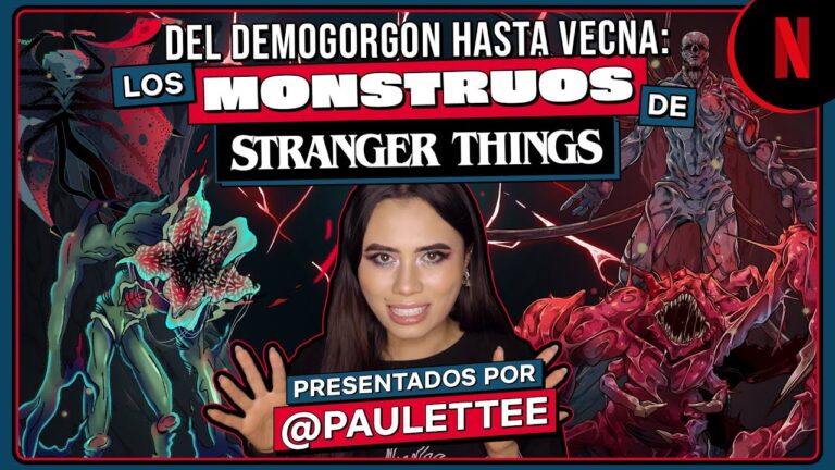 Lo nuevo en #Netflix Stranger Things | Monstruos del Upside Down explicados por @Paulettee | Netflix