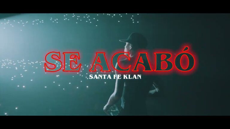 #EnLaMusica Santa Fe Klan – Se Acabó (Video Oficial)